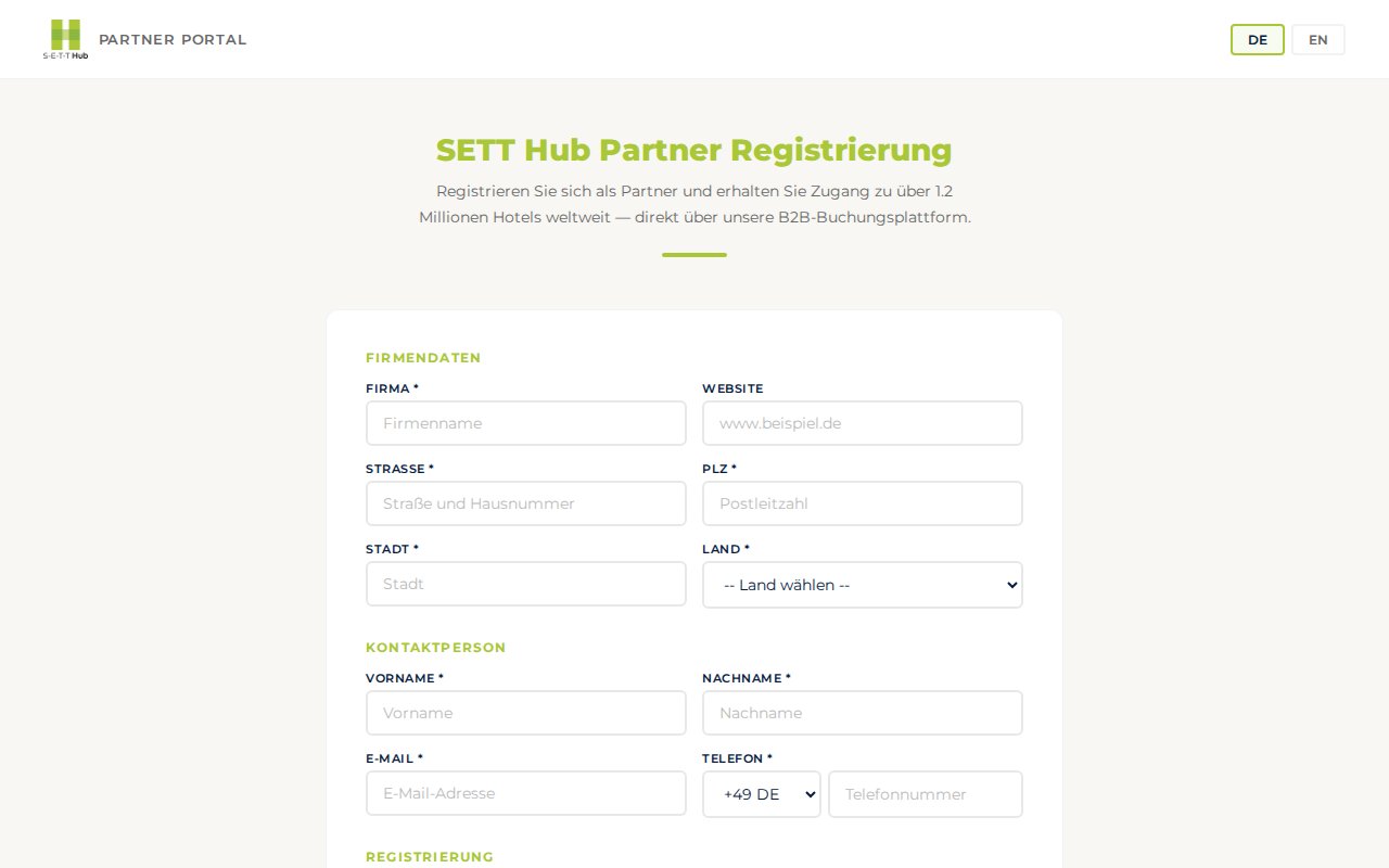 SETTHub Dashboard
