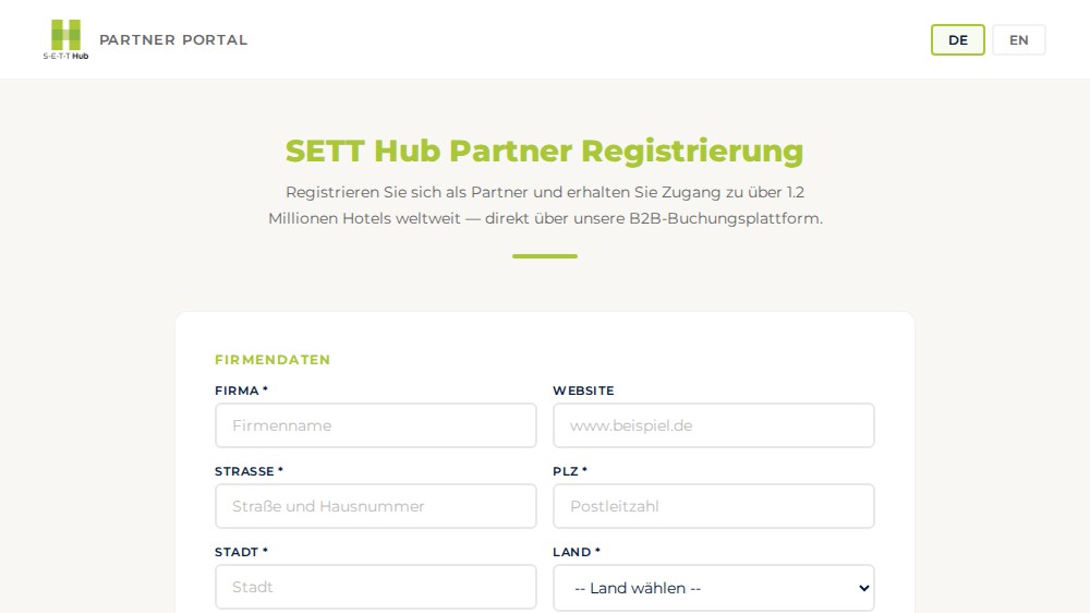 Partner Registration